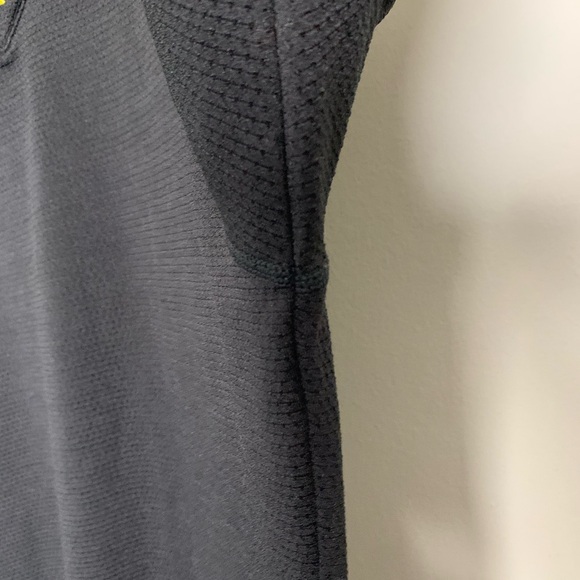 Vintage 90s Adidas Equipment Black V-neck Made in USA Jersey Shirt SZ M - Picture 3 of 9